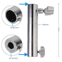 Lighting Adapter Machined Metal Adapter with Thumbscrews Reinforced Components for Video Shoot