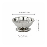 Luxury Look Tabletop Flower Holder Shiny Finish Centerpiece Vase Sturdy Pedestal Vase for Living Room, Entryway, Kitchen