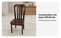Hardwood Wood Spindle spine Side Chair Nordic aesthetic Spindle spine Chair Minimalist Design Dining Seat Unfinished Option for Small Apartment Residents, Cafe Owners, Interior Decorators, Restaurant, Study Room, Kitchen