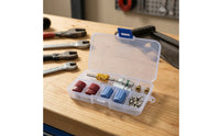 17 Pieces Climate Control Port Core Kit with Remover Tool Dust Cap Set Compact Hardware for Garage