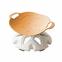 Fun Exercise Sensory Integration Rotating Seat Stable Structure Vestibular Balance Training Toy Anti-Slip Base Childrens Swivel Chair with Handles Parent-Child Interaction for Toddlers, Home, Playroom