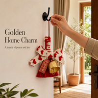 Housewarming Decorative Broom Hanging Ornament for New Home Entryway