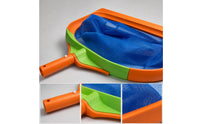 Reinforced Swimming Pool Net Wide Opening Pool Cleaning Net Handheld Skimmer with Mesh Bag Easy to Use for Spas, Ponds