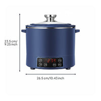 Low Sugar Rice Cooker Glass Inner Pot Rice Water Separating Cooker 12-Hour   Timer Kitchen Appliance for Health-Conscious Individuals, Home