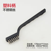 Wood Handle Wire Brush for Metal Surface Cleaning and Rust Removal