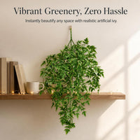 Artificial Ivy Vine Wall Hanging for Decoration and Pipe Concealment