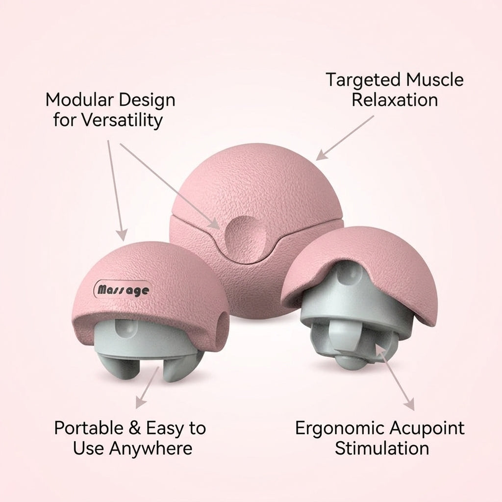 Ball for Deep Tissue , TPE Massage for Neck and Shoulder Back Foot for Athletes