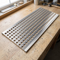 1mm Thick 304 Stainless Steel Perforated Balcony Protection Netting for Anti-Theft Window Guards and Railings