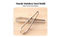 Seafood B Single Remover Versatile Use Seafood B Single Tweezers Stainless Steel Kitchen Tweezers Rust-Resistant Fowl Feather