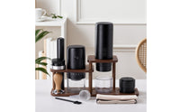 Coffee Machine Storage Stand Multi-Level Coffee Machine Stand Wooden for Baristas, Kitchen Countertop, Cafe