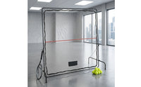 Tennis Rebounder Net Adjustable Tennis Rebounder Heavy-Duty Deflector Practice Wall for Coaches, Backyard, Driveway