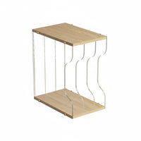 Acrylic Vinyl Album Rack Large Capacity Vinyl Album Display Stand Space Saving