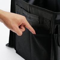 Car Trunk Organizer with Lid Foldable Car Trunk Organizer Foldable Storage Box with Lid for Drivers, Commuters