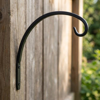Bird Feeders and Hanging Basket Bracket for Hanging Plant, Heavy Duty Wall Bracket for Garden Decoration, Steel Hanging Basket Brackets Outdoor