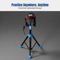 Drum Pad, Mini Practice Pad Combo, Leg Strap, Drumsticks, Portable Drum Kit