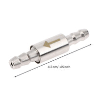 single Way Regulator valve Control Fitting with Barbed Compact Barbed Control Fitting Leak-Resistant for Aquarium Hobbyists