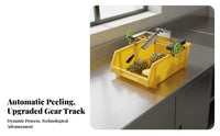 Professional Pineapple Peeling Machine Fast and Efficient Stainless Steel Pineapple Corer Rust Resistant Easy to Clean