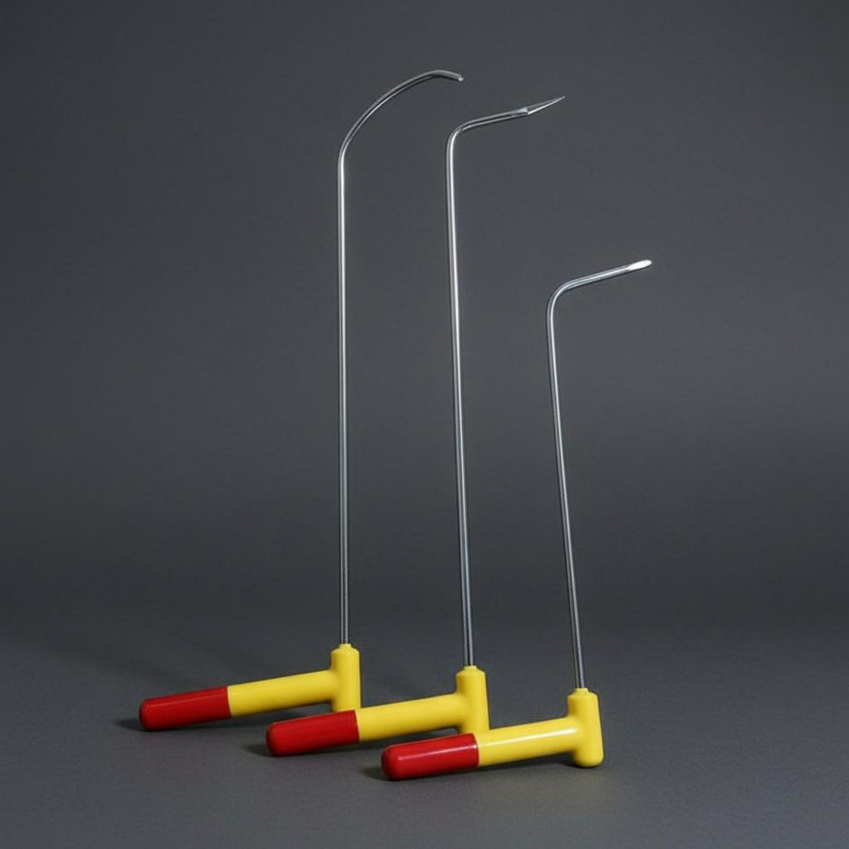 Metal Reshaping Kit Alloy Steel Material Car Imperfection Hook Kit Rubber Coated Handle Auto Body Tools for DIY Enthusiasts, Professionals