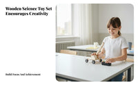 Educational DIY Paddle Wheel Boat Hands-On Learning Paddle Wheel Boat Toy Develops Scientific Thinking for Students, Kids 6+, Workshop, Home