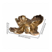 Candle Holder with Bird Nature-Avian Figure Tapered Candlestick Stand Shiny Tabletop Ornament for Dining Table