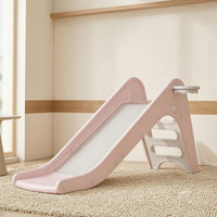 Young Child Slide with Basketball Hoop Indoor Slide with Basketball Hoop Non-Slip Toy for Young Children, Kids, Playroom, Living Room, Bedroom