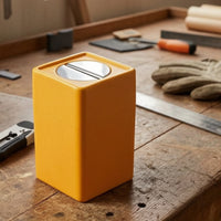 Compact Blade Disposal Box Safe Blade Disposal Container Convenient Lightweight for Crafters, Hobbyists, Workshops