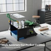 Jade Carving Machine 950W High Power Multifunctional Bench Copper Motor Mini Table Saw Polisher for Jewelry St Single S T Single Worker S, Woodworkers