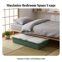 Rolling Underbed Drawer Wheeled Design Under-Bed Rolling container compact