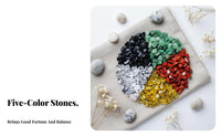 100 G Natural Crystal Pieces Five Elements Crushed Crystal Stones Degaussing