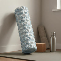 EVA Hollow Foam Roller PVC Textured Foam Roller Massage Cylindrical