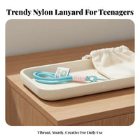 Multi-Purpose DIY Accessory Comp Unique Nts Easy to Use Lanyard Making Supplies Assorted Aesthetic S for Craftsperson S, Handicraft