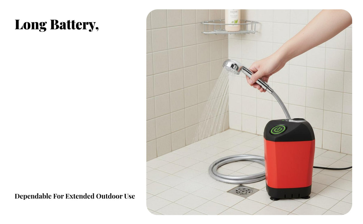 Car connectable Shower System Portable completedoor gear Easy to Use for completedoor adventuresers, Pet Owners, Dormitory, Camping, completeing completeings