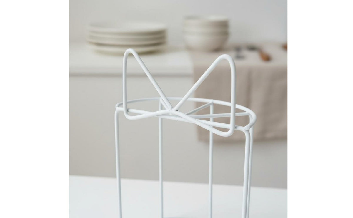 Cat Ear Dessert Stand Versatile Metal Wire Display Rack Minimalist Style Serving Tray for Afternoon Tea