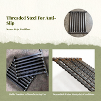 Stove Grate, Cast Iron, Heat Resistant, Gray