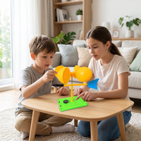 Experimental Weather Station Model with Compass Easy to Use Combined Wind Vane and Anemometer Kit Compact Anemometer with Wind Cups Portable for Teachers, Science Fair, Homeschool