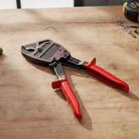 Ratcheting Wire Shear Insulated-Style Manual Wire Shear Heavy-Duty Snippers for Electricians, Electrical Work