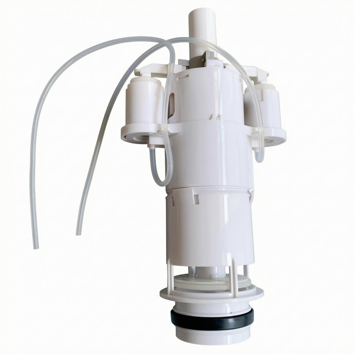 Replacement Concealed Cistern Valve Vertical Outlet Toilet Drain Valve Sealing Sealing Gasket Concealed Cistern Drain Pipe White Plastic