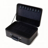 40 Slot Bracelet Case PU Leather Sturdy Construction Bracelet Organizer Securing Display