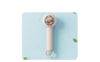 Lightweight Bladeless Handheld Fan Self-Standing Bladeless Portable Fan Multi-Speed Control Built-in Hanging Clip for Office Workers, Commuters, Students, Desktop, Outdoor, Camping, Travel