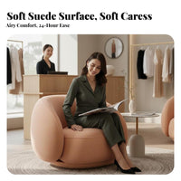 3 Pieces Light Luxury Shell Armchair and Table Set Modern & Design Reception Seating Textured Upholstery Room Furnishing for Interior Designers, Business Owners, residential property owners, spa and wellness center, Bcompleteique