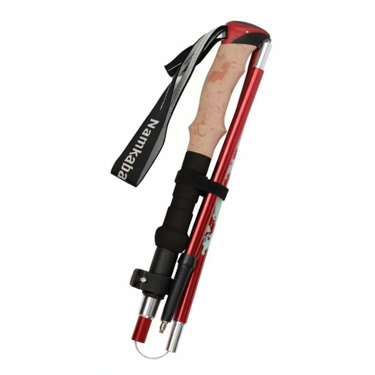 Featherweight 6061 Aluminum Foldable Hiking Pole, Adjustable, Outdoor Trekking Cane