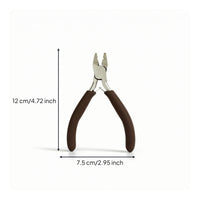 Jewelry Pliers Smooth-Jaw Pliers with Cushioned Grips Tool Spring-Loaded Wire Wrapping for Jewelers, Beading, Crafting