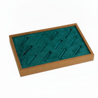 Bracelet Display Tray Slotted Bangle Display Tray Low-Profile for Photography