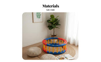 Multi-Functional Quarter Circle Climbing Frame Colorful Curved Play Ladder Kids Balance Arch for Toddlers, Children with Special Needs, Playroom, Sensory Room, Kindergarten, Daycare