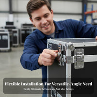 Recessed rotary wing Latch Padsecureable Recessed wing Latch for tour cases