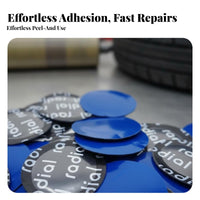 Strong Adhesion Rubber Tire Repair Strip Easy to Use Tire Puncture Repair Strip Heavy Duty for DIY Mechanics, Motorcyclists