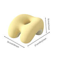 Face down Desk Pillow Slow Spring-Back Office Rest Pillow Ergonomic Design Memory Foam Rest Cushion for Students, School