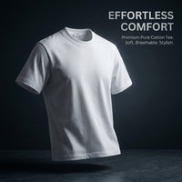 Men T Shirts Short Sleeve Crew Neck, Lightweight Casual Wear for Summer, Regular Fit Tee for Young Adults Premium