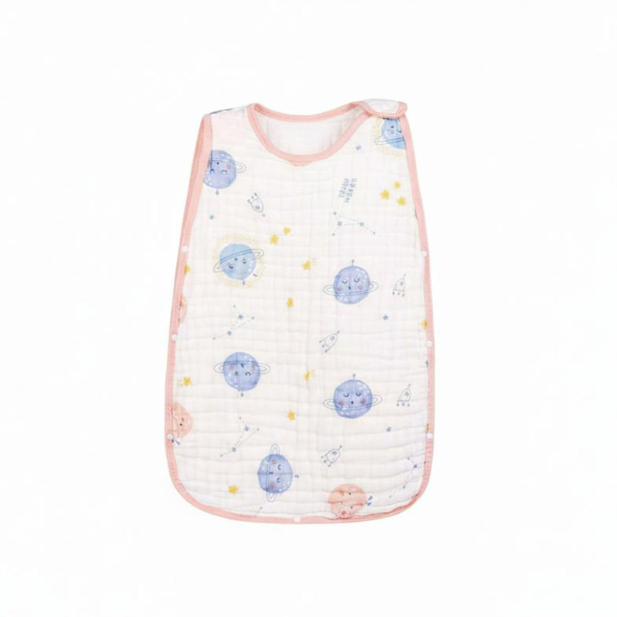 Antipush-away Design Sleeveless sleep bag Breathable Sleeveless Sleepsuit with Legs Lightweight infant nightwear Soft for Newborns, young children, Summer evenings, nightmoment, rest period moment, Nursery