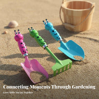 Child S Sand Digging Tool Cartoon Design Mini Gardening Tool Set Multi-Functional Indoor Plant Repotting Tools for Beach, Potted Plants